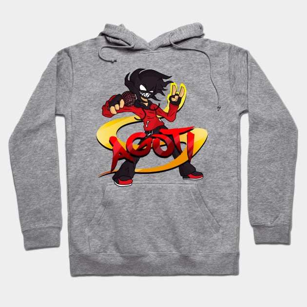 new AGOTI fnf mod character Graffiti Hoodie by Abrek Art